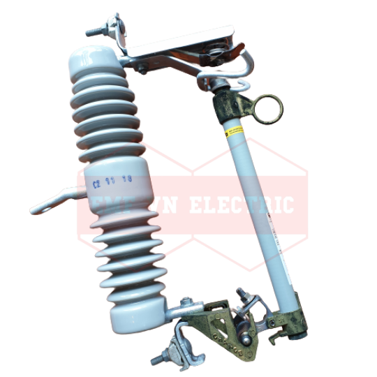 Cầu chì tự rơi FCO 27kV 100A sứ dòng rò 320mm- Ab Chance  Hubble
