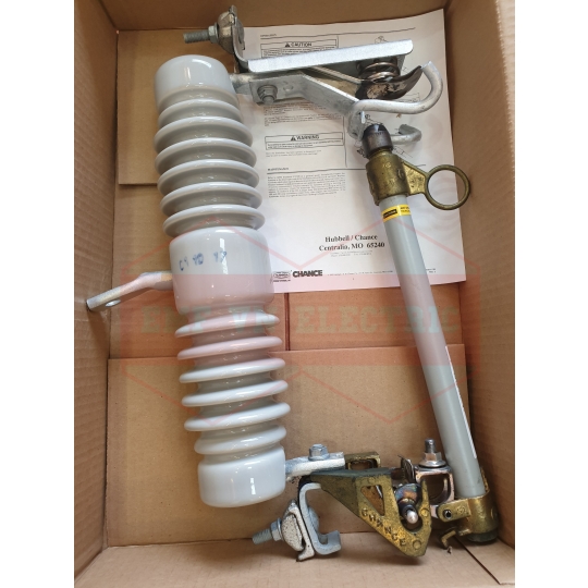 Cầu chì tự rơi FCO 27kV 100A sứ dòng rò 320mm- Ab Chance  Hubble